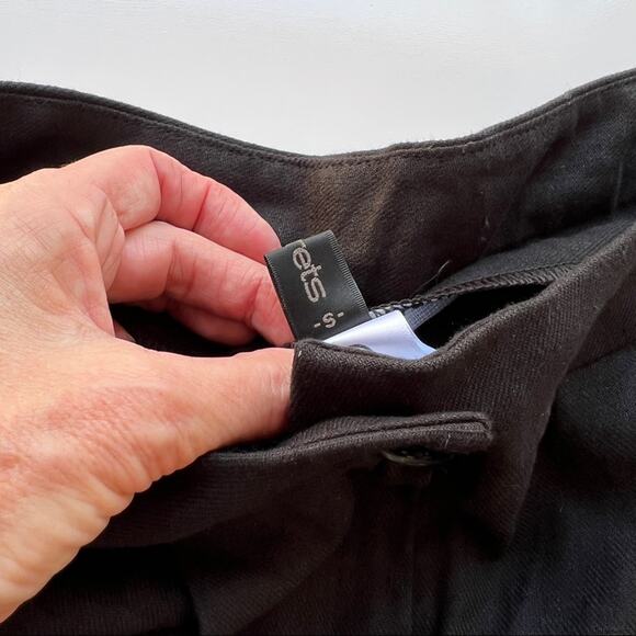 Storets Berkley Splicing Pants and Shorts in One in Black Size S - Picture 7 of 11